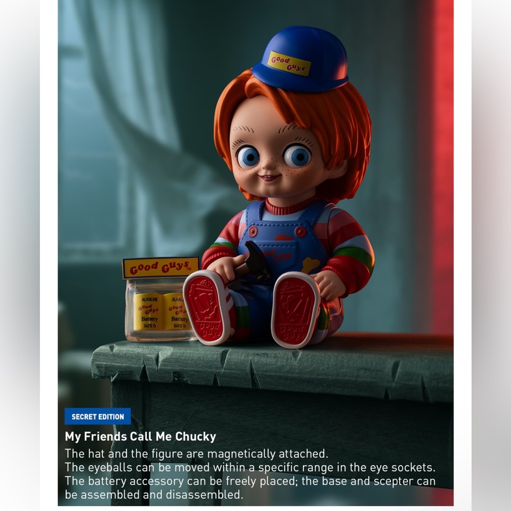 POP MART Good Guys Chucky Action Figure Secret Edition
